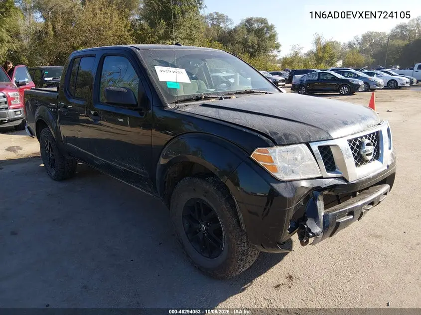 2014 Nissan Frontier Sv VIN 1N6AD0EVXEN724105 фото 2