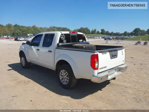 2014 Nissan Frontier Sv VIN 1N6AD0ER4EN758365 фото 4