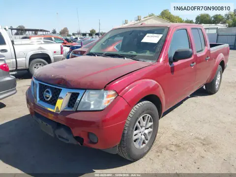 2016 Nissan Frontier Sv VIN 1N6AD0FR7GN900810 фото 3