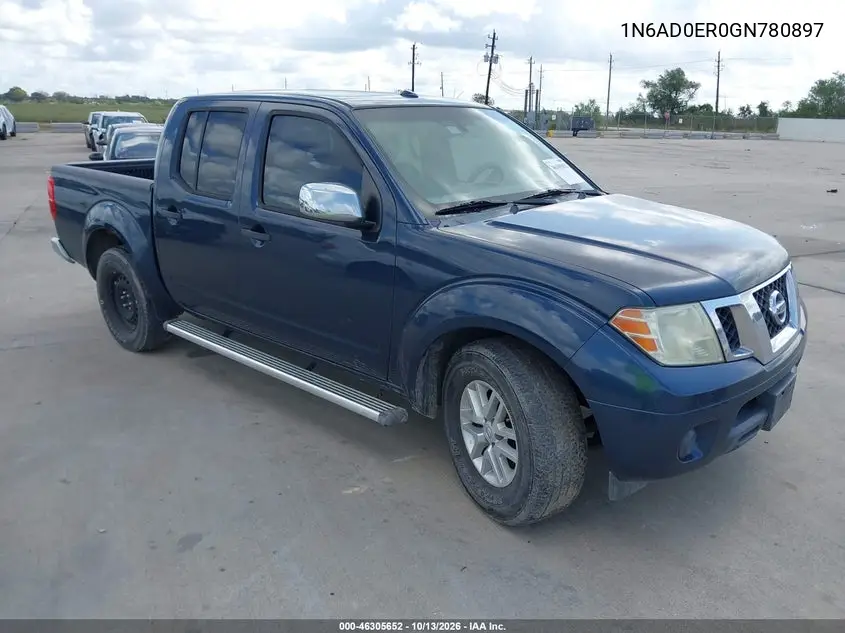 1N6AD0ER0GN780897 Nissan Navara (Frontier) 2016 — повреждение Изъят кредитором, фото до ремонта