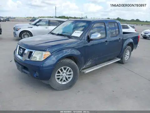 1N6AD0ER0GN780897 — 2016 Nissan Navara (Frontier), фото 2 с аукциона IAAI, Изъят кредитором