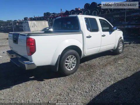 2016 Nissan Frontier Sv VIN 1N6AD0ER4GN744002 фото 4
