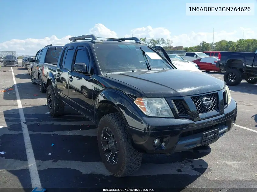 1N6AD0EV3GN764626 — 2016 Nissan Navara (Frontier), фото 2 с аукциона IAAI, Левый бок