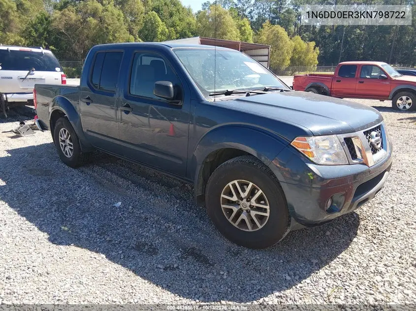 1N6DD0ER3KN798722 — 2019 Nissan Navara (Frontier), фото 2 с аукциона IAAI, Задняя часть