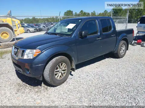 1N6DD0ER3KN798722 — 2019 Nissan Navara (Frontier), фото 3 с аукциона IAAI, Задняя часть