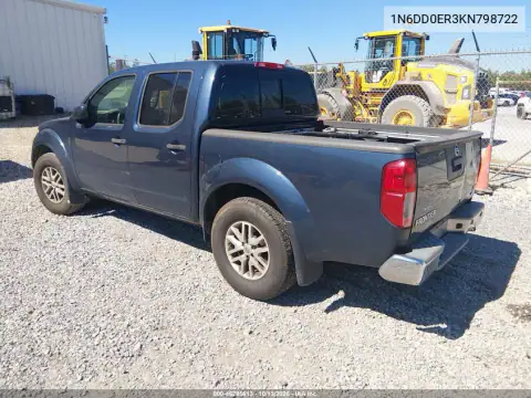 1N6DD0ER3KN798722 — 2019 Nissan Navara (Frontier), фото 4 с аукциона IAAI, Задняя часть