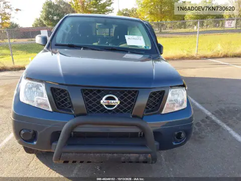 1N6AD0EV7KN730620 — 2019 Nissan Navara (Frontier), фото 3 с аукциона IAAI, Передняя часть