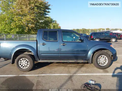 1N6AD0EV7KN730620 — 2019 Nissan Navara (Frontier), фото 4 с аукциона IAAI, Передняя часть