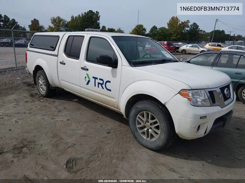 2021 Nissan Frontier Long Bed Sv 4X4 VIN 1N6ED0FB3MN713774 фото 2