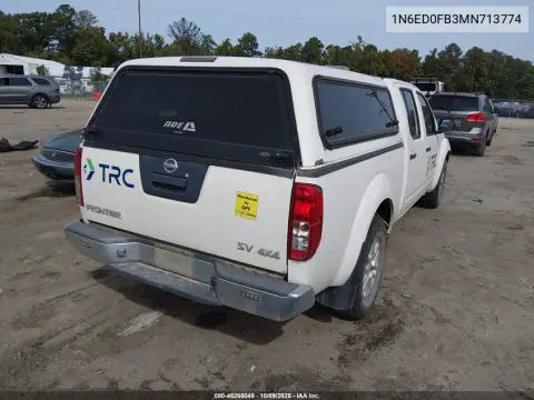 2021 Nissan Frontier Long Bed Sv 4X4 VIN 1N6ED0FB3MN713774 фото 5