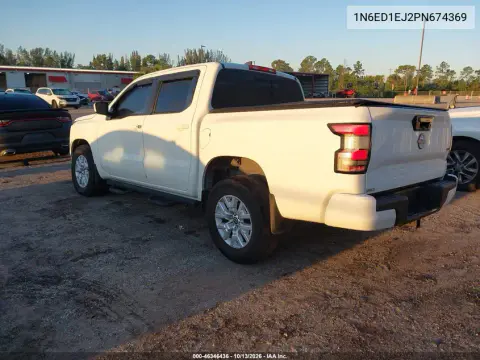 2023 Nissan Frontier Sv 4X2 VIN 1N6ED1EJ2PN674369 фото 4