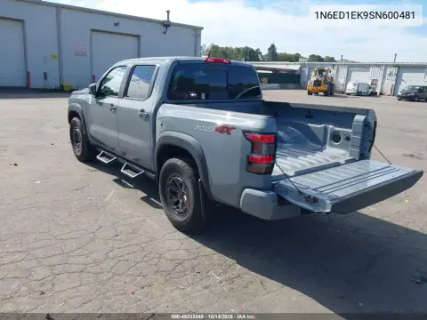 1N6ED1EK9SN600481 — 2025 Nissan Navara (Frontier), фото 4 с аукциона IAAI, Подтопление