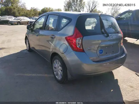 2014 Nissan Versa Note Sv VIN 3N1CE2CP4EL428315 фото 4