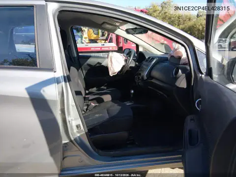 3N1CE2CP4EL428315 — 2014 Nissan Note, Передняя часть, фото до ремонта