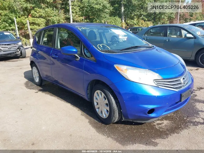 3N1CE2CP7GL405226 — 2016 Nissan Note, фото 2 с аукциона IAAI, Задняя часть