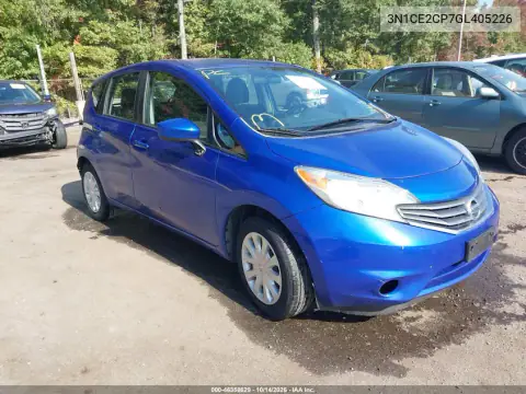 3N1CE2CP7GL405226 — 2016 Nissan Note, Задняя часть, фото до ремонта