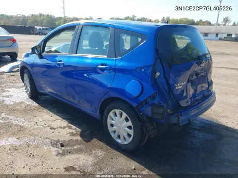 3N1CE2CP7GL405226 — 2016 Nissan Note, фото 4 с аукциона IAAI, Задняя часть