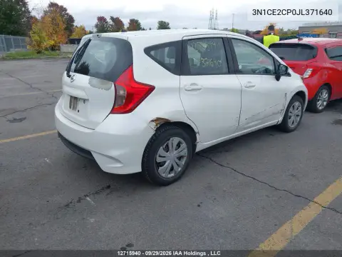 2018 Nissan Versa Note 1.6 S/1.6 Sr/1.6 Sv VIN 3N1CE2CP0JL371640 фото 5