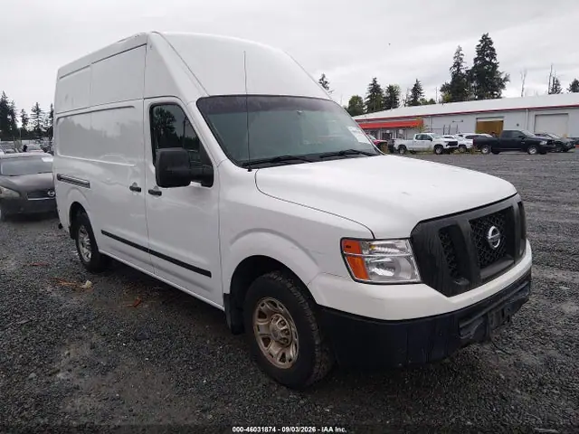 1N6BF0LY7HN800539 — 2017 Nissan Nv Cargo NV2500 Hd SV V6, Передняя часть (Front & Rear), фото до ремонта