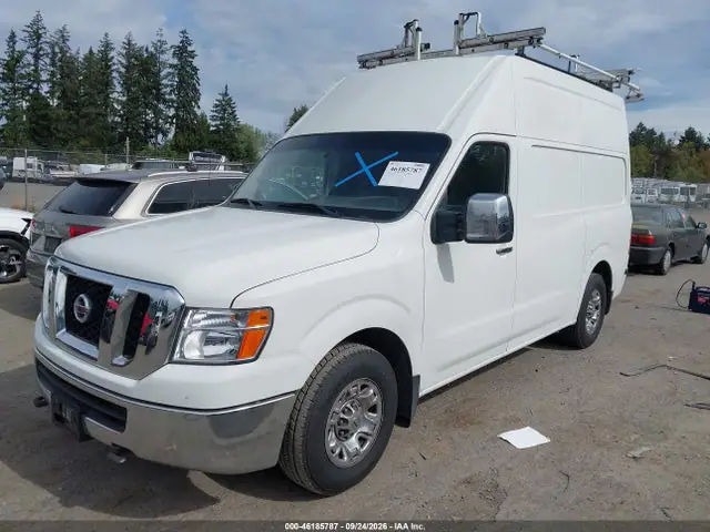 1N6AF0LY6HN810362 — 2017 Nissan Nv Cargo NV3500 Hd SL V8, фото 2 с аукциона IAAI 14.10.2026, Задняя часть