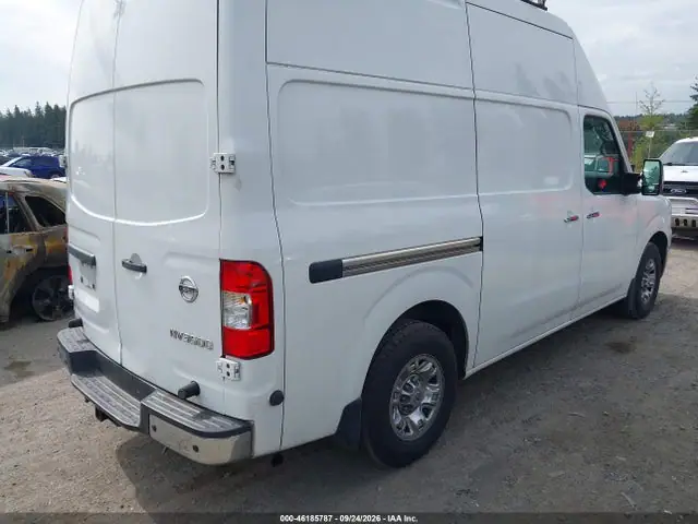 1N6AF0LY6HN810362 — 2017 Nissan Nv Cargo NV3500 Hd SL V8, фото 4 с аукциона IAAI 14.10.2026, Задняя часть