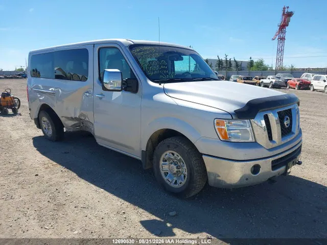 2020 Nissan Nv Passenger Nv3500 Hd Sl V8/sv V8 VIN 5BZAF0AA1LN850513 фото 1