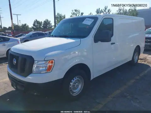 2019 Nissan Nv Cargo Nv2500 Hd S V6 VIN 1N6BF0KY5KN808020 фото 3