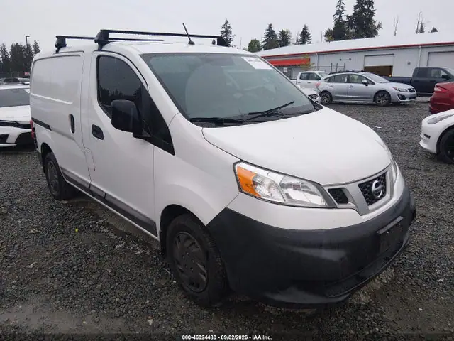 3N6CM0KN3FK712172 — 2015 Nissan NV200 S, Задняя часть (Rear), фото до ремонта