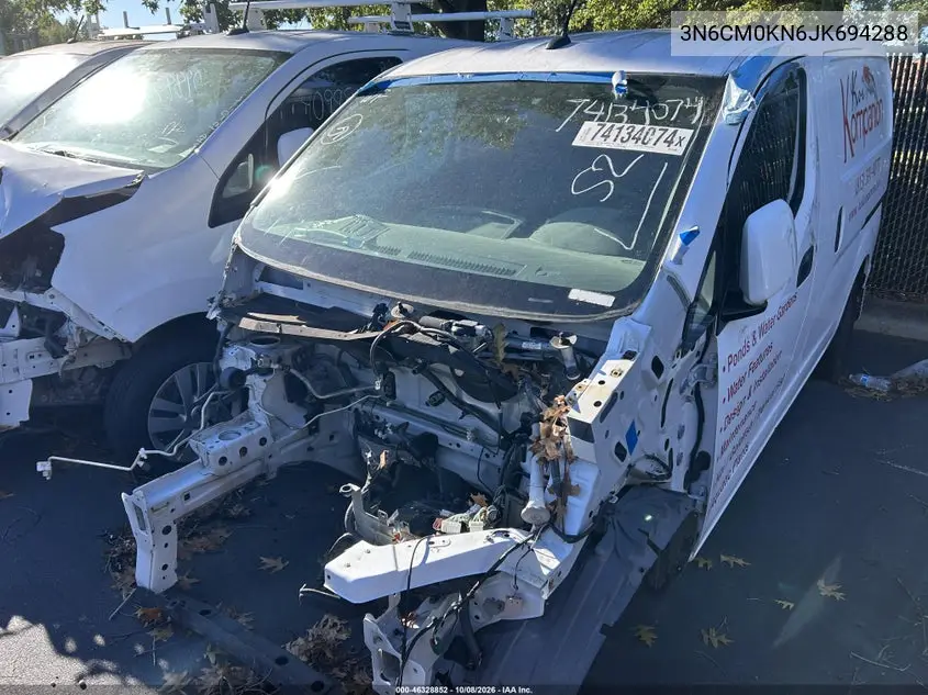 2018 Nissan Nv200 2.5S/2.5Sv VIN 3N6CM0KN6JK694288 фото 1
