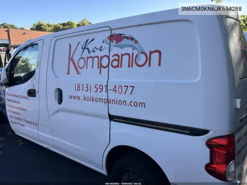 2018 Nissan Nv200 2.5S/2.5Sv VIN 3N6CM0KN6JK694288 фото 3