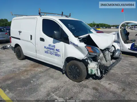 3N6CM0KN0LK694984 — 2020 Nissan NV200, Передняя часть, фото до ремонта