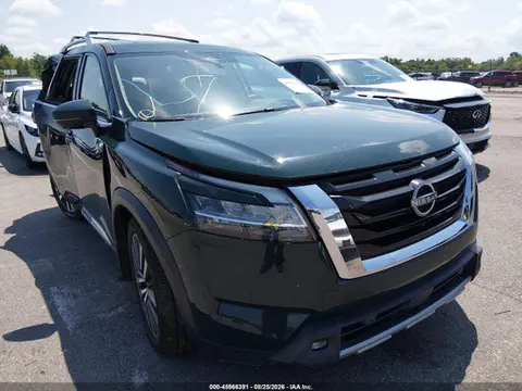 5N1DR3DH3NC208187 — 2022 Nissan Pathfinder Platinum 2WD, Задняя часть (Rear), фото до ремонта