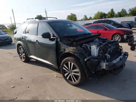 5N1DR3DH4PC267025 — 2023 Nissan Pathfinder Platinum FWD, Передняя часть (Front End), фото до ремонта