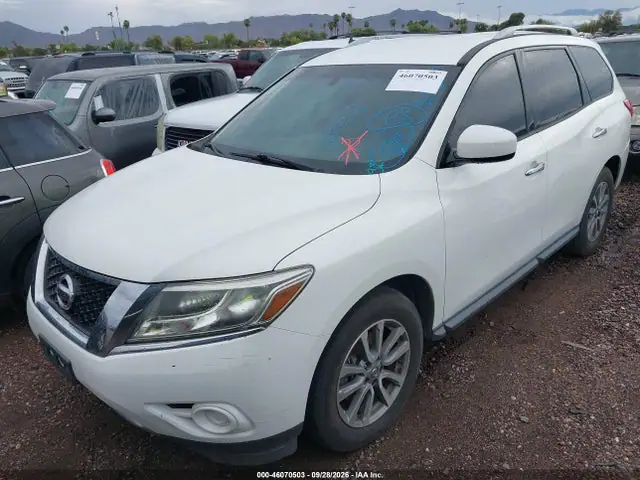 2016 Nissan Pathfinder Platinum/s/sl/sv VIN 5N1AR2MN5GC649566 фото 2