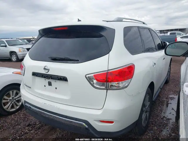2016 Nissan Pathfinder Platinum/s/sl/sv VIN 5N1AR2MN5GC649566 фото 4