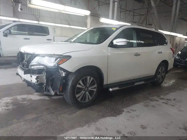 2017 Nissan Pathfinder Platinum/s/sl/sv VIN 5N1DR2MM0HC667463 фото 2