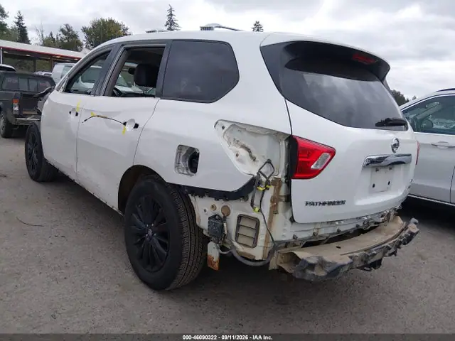 5N1DR2MM6JC644825 — 2018 Nissan Pathfinder Platinum/S/SL/SV, фото 3 с аукциона IAAI 30.09.2026, Левый бок