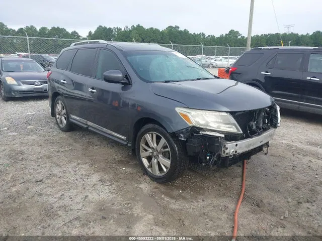 2014 Nissan Pathfinder Platinum VIN 5N1AR2MN4EC638121 фото 1