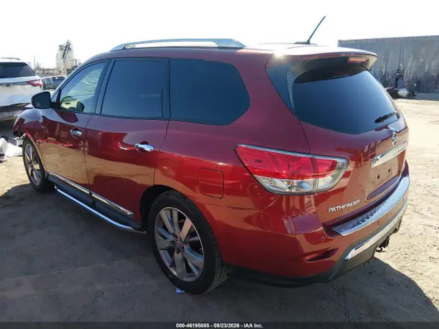 5N1AR2MN6GC670622 — 2016 Nissan Pathfinder Platinum, фото 3 с аукциона IAAI 14.10.2026, Передняя часть