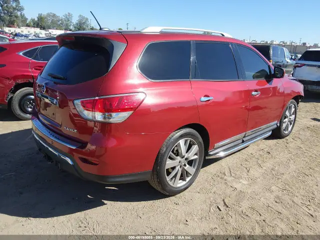 5N1AR2MN6GC670622 — 2016 Nissan Pathfinder Platinum, фото 4 с аукциона IAAI 14.10.2026, Передняя часть