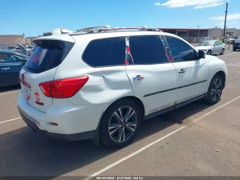 2017 Nissan Pathfinder Platinum VIN 5N1DR2MNXHC637055 фото 4