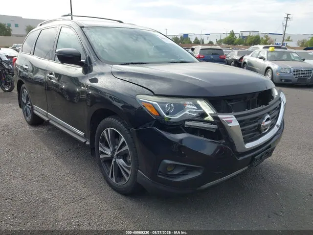 2017 Nissan Pathfinder Platinum VIN 5N1DR2MN6HC651471 фото 1