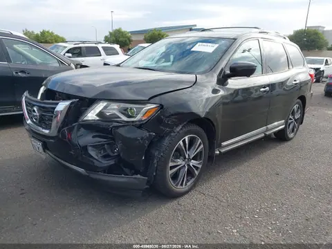 2017 Nissan Pathfinder Platinum VIN 5N1DR2MN6HC651471 фото 2