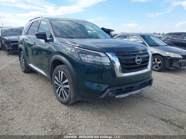 2022 Nissan Pathfinder Platinum VIN 5N1DR3DF8NC261028 фото 1