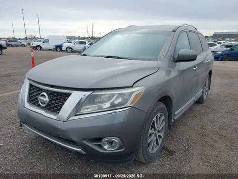 2015 Nissan Pathfinder S/sv/sl/platinum VIN 5N1AR2MM8FC672717 фото 2