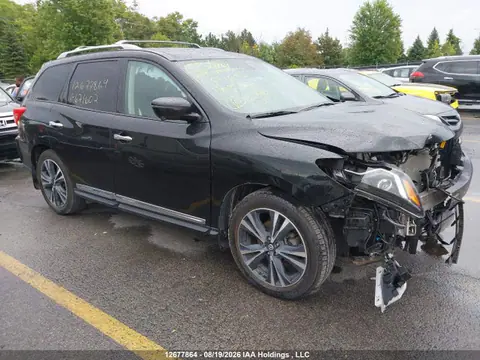 5N1DR2MM0JC671602 — 2018 Nissan Pathfinder S/SV/SL/Platinum, Передняя часть (Front), фото до ремонта