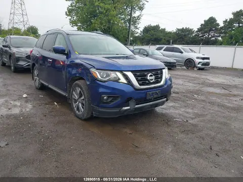 5N1DR2MM6JC617558 — 2018 Nissan Pathfinder S/SV/SL/Platinum, Передняя часть (Front), фото до ремонта
