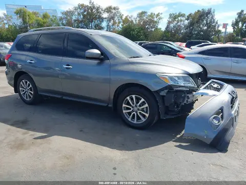 5N1AR2MN4FC713191 — 2015 Nissan Pathfinder S, Передняя часть (Front End), фото до ремонта