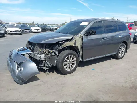 2015 Nissan Pathfinder S VIN 5N1AR2MN4FC713191 фото 2