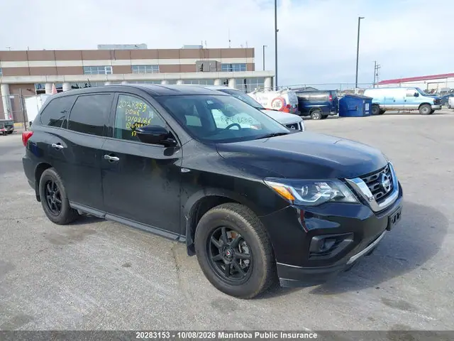 5N1DR2MM7HC698838 — 2017 Nissan Pathfinder S, Град (Hail), фото до ремонта